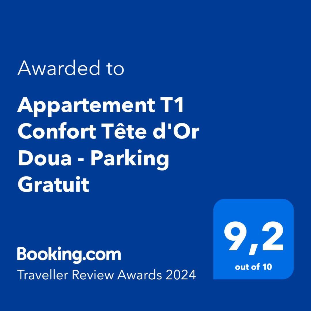 T1 Confort Tete D'Or Doua - Parking Gratuit Διαμέρισμα Βιλερμπάν Εξωτερικό φωτογραφία